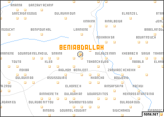 map of Beni Abdallah