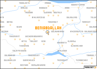 map of Beni Abdallah