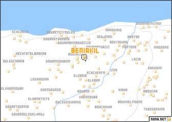 map of Beni Akil