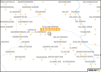 map of Beni Ammar