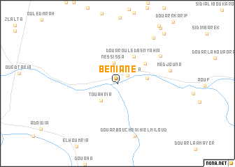 map of Beniane