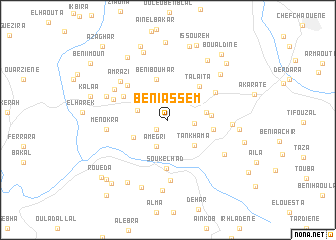 map of Beni Assem