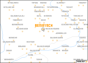 map of Beni Ayach