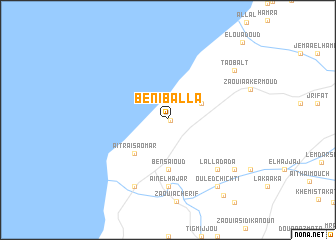 map of Beni Balla