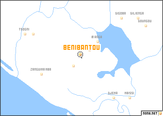 map of Beni Bantou