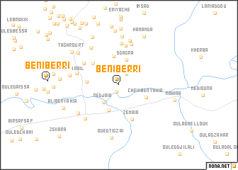 map of Beni Berri