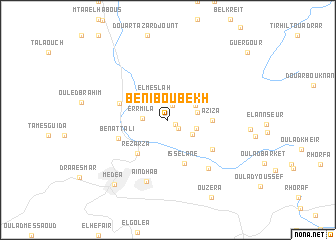 map of Beni Bou Bekh