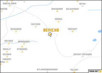 map of Benicha