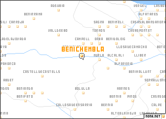 map of Benichembla