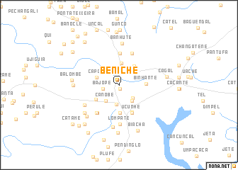 map of Beniche