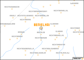 map of Beni el Maï