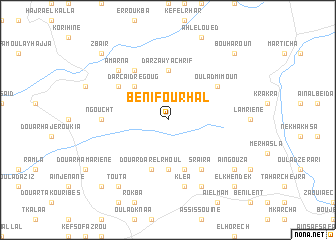 map of Beni Fourhal