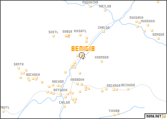 map of Benigib