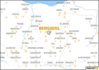 map of Beni Guemil