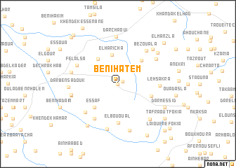map of Beni Hatem