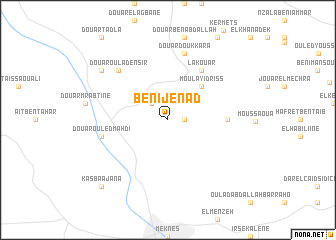 map of Beni Jenad