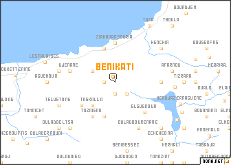 map of Beni Kati