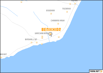 map of Beni Khiar