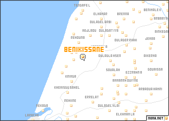 map of Beni Kissane