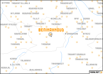 map of Beni Mahmoud