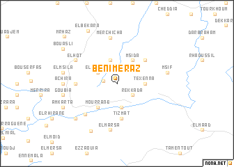 map of Beni Meraz