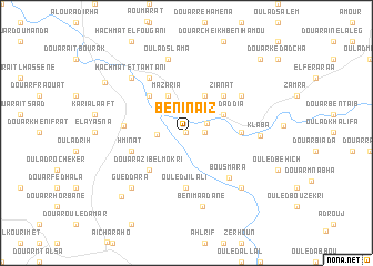 map of Beni Naïz