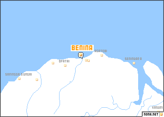 map of Benina