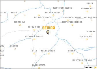 map of Benina