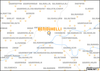 map of Beni Ouhelli