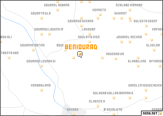 map of Beni Ourad