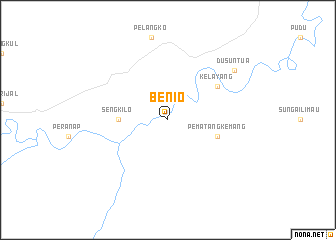map of Benio