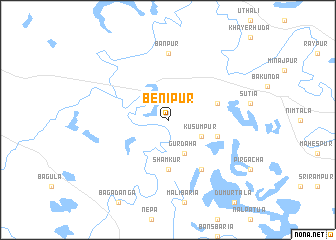 map of Benipur
