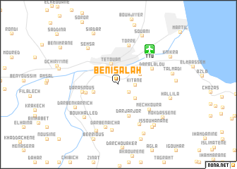 map of Beni Salah