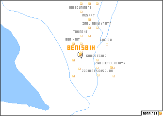 map of Beni Sbih