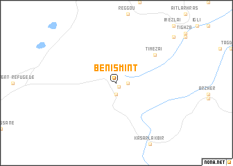 map of Beni Smint