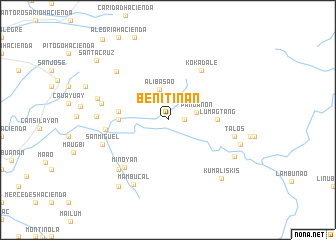 map of Benitinan