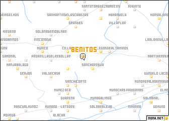 map of Benitos