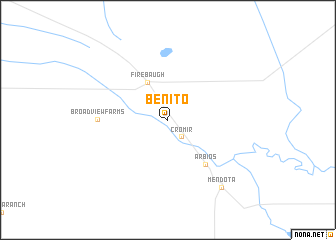 map of Benito