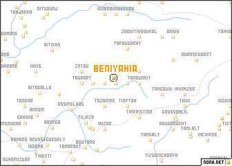 map of Beni Yahia