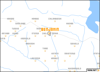 map of Benjamin