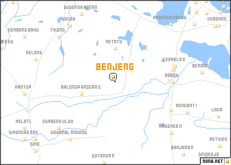 map of Benjeng