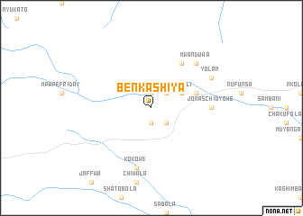 map of Ben Kashiya