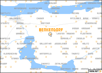 map of Benkendorf