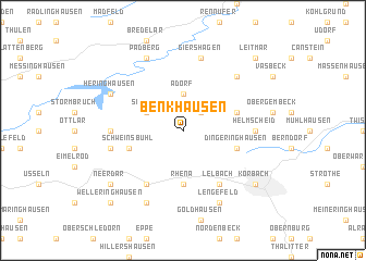 map of Benkhausen