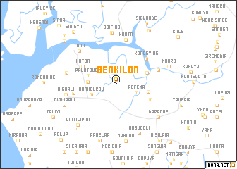 map of Benkilon