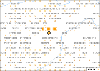 map of Benking