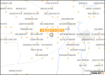 map of Benkőbokor