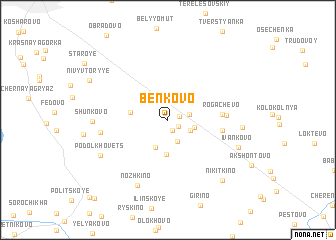 map of Ben\