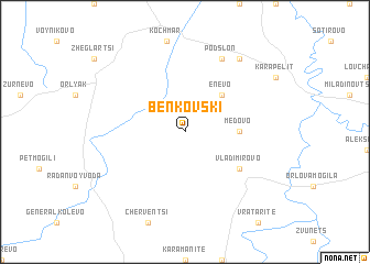 map of Benkovski