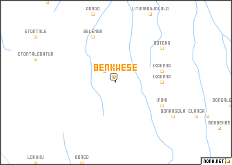 map of Benkwese